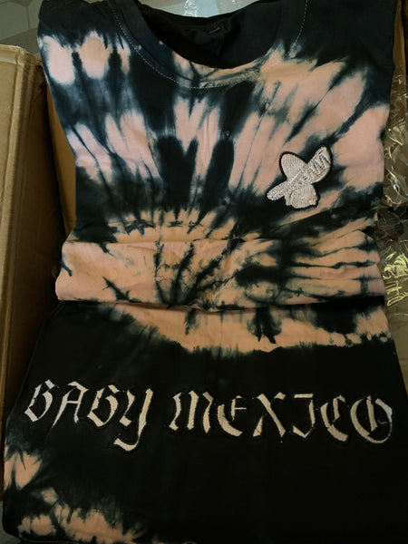 Tie Dye Baby Mexico t-shirts